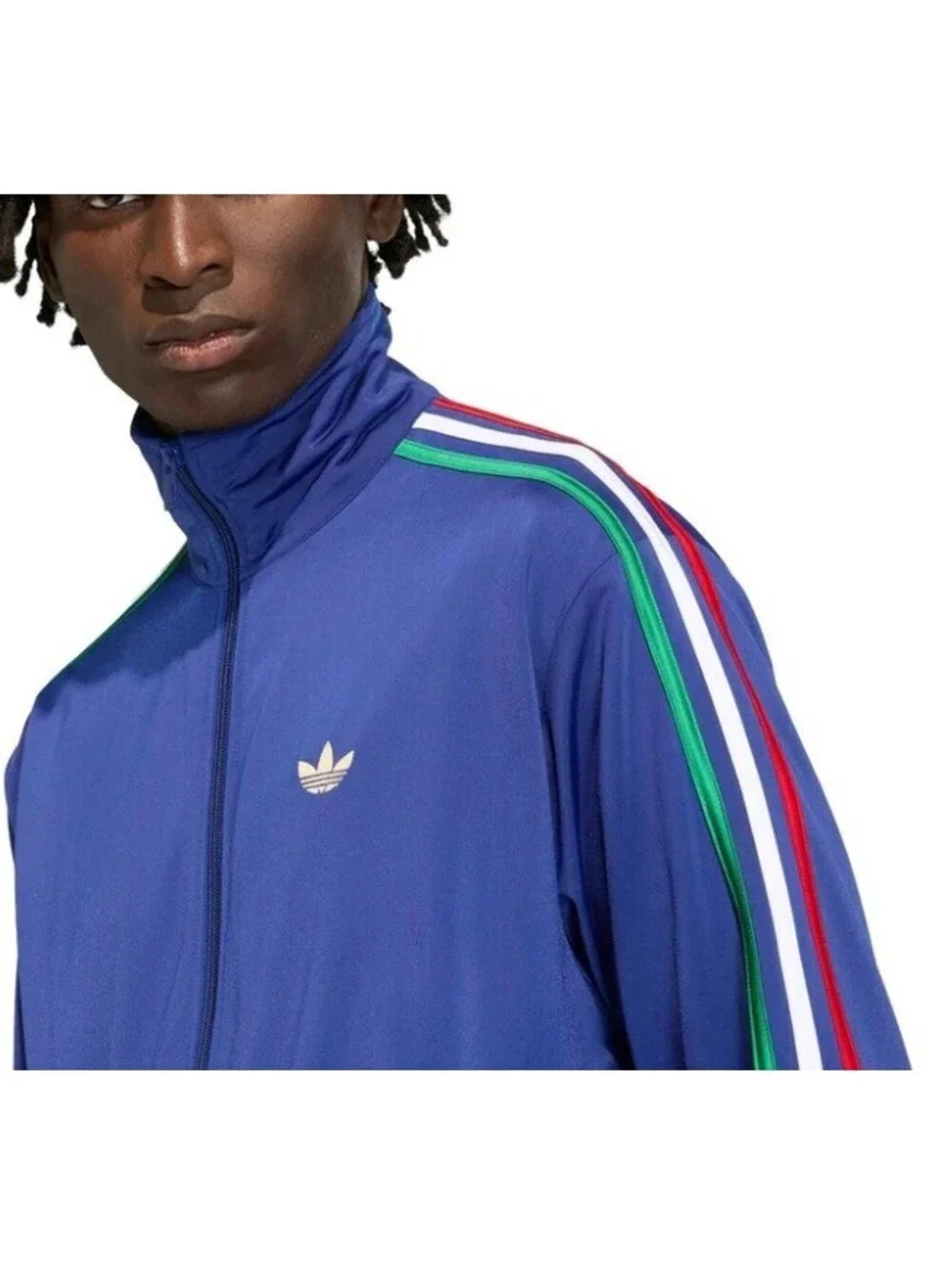 Adidas Originals Firebird Suit Jacket & Pants VICTORY BLUE Red/Green MEDIUM M